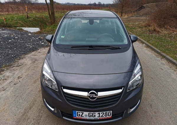 Opel Meriva cena 35900 przebieg: 143000, rok produkcji 2016 z Częstochowa małe 352